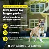 PetSafe Guardian Subscription-Free AccuGuard GPS Dog Fence System for Large Properties
