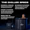 The Pod Company Standard Water Chiller, 1/3 HP Cooling with Built-in Filter