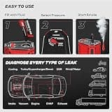 AutoLine Pro HyperSmoke Automotive EVAP Vacuum Tester with Gas Cap Adapter