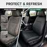 GIANT PANDA Sporty Two-Tone Faux Leather Semi-Custom Front Seat Covers