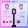 ZLPOWER iPad Selfie Station Photo Booth Stand Shell with RGB Beauty Ring Light