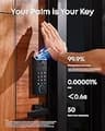 eufy Security FamiLock S3 Smart Lock with 2K HDR Camera and Palm Unlock
