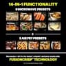 Ninja Crispi MW101 Flatbed Microwave and Air Fryer Combo with FusionCrisp