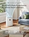 DREO 319S 10,000 BTU Smart Portable Air Conditioner for Mid-Sized Rooms