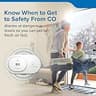 Kidde COB Tabletop Travel-Ready Carbon Monoxide Alarm with AA Batteries