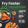 CHEFMAN Multifunctional Digital Air Fryer Oven with Rotisserie, 10-Liter
