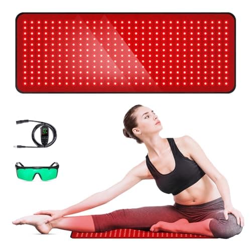 Large 31.5" x 11.8" Near Infrared Red Light Therapy Pad with 360 LEDs