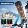 Cirorld Seamless Toe High-Content Merino Wool Insulated Ski Socks (2-Pair)