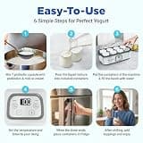 Ultimate Probiotic Dual 1-Quart Capacity Yogurt Maker with Lifetime Warranty