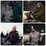 YunTuo Rechargeable 4-LED Winter Knit Beanie Cap with USB Flashlight