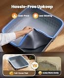oneisall Ease S1 Open-Top Automatic Cat Litter Box for Large and Multiple Cats