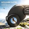 Aurosports 10x25 Compact Pocket-Sized Folding Binoculars for Travel & Stadium Events