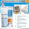 ACTIVE Enzyme-Based Pet Laundry Detergent Odor Remover for HE Washers, 64 Loads