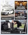 EVDANCE Portable Level 1 & 2 EV Charging Station, 16A Dual Voltage, 25-Foot