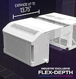 GE Profile ClearView 8,300 BTU Smart Inverter Window Air Conditioner Unit