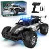 BLUEJAY 1:12 Scale Monster RC Truck with Functional LED Lights and 70 Min Playtime