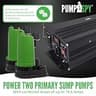 PumpSpy 2000-Watt Pure Sine Wave Battery Backup Inverter for Sump Pumps