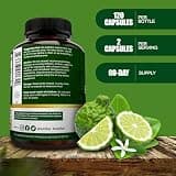 NutriFlair USDA Organic Citrus Bergamot 25:1 Extract, 1400mg High Potency
