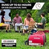 Honda EU2200i 2200-Watt 120-Volt Super Quiet Portable Inverter Generator