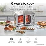 Hamilton Beach Sure Crisp 6-in-1 XL Digital Air Fryer Toaster Oven, 0.9 Cu. Ft.