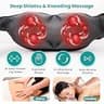 Nekteck Shiatsu Neck Massager with Heat, 3D Kneading Deep Tissue Relief