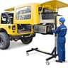 LYSAUGLAT Heavy-Duty Manual Hard Top Removal Lift for Jeep Wrangler