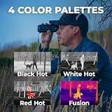 AGM Taipan V2 10-256 Thermal Imaging Monocular with Removable Battery and 500-Yard Range