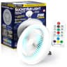 Bell+Howell SocketAir Wireless RGB Color-Changing Smart Fan Light