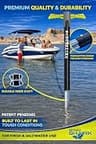 SandShark Supersport 3.0 Telescoping Auger Anchor for PWCs and Small Boats
