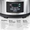 Hamilton Beach Set & Forget Programmable Slow Cooker with Probe, 6-Quart