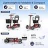 Rylox Lightweight Aluminum Folding Mobility Scooter with Air Tires