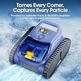 Nepturox Brushless Wall-Climbing Cordless Robotic Pool Vacuum with Smart Mapping