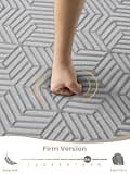 BedStory 3-Inch Orthopedic Firm Dual-Layer Memory Foam Mattress Topper
