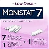Monistat 7-Day Miconazole Cream Combo Pack with 7 Disposable Applicators