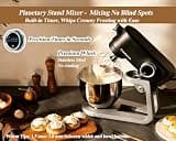 Kraftsman KM50 5.3-Quart All-Metal DC Motor Stand Mixer with Digital Timer