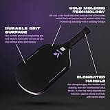Vatic Pro Prism Flash 16mm Carbon Fiber Pickleball Paddle for Control and Spin