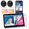 VTech Smart HQ Max Twin 7-Inch IPS HD WiFi Split Screen Baby Monitor with App