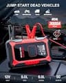 GOOLOO A3 3000A Portable Jump Starter and 150PSI Air Compressor Auto-Shutoff Tire Inflator