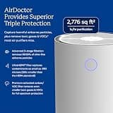 AirDoctor AD4000 High-Capacity UltraHEPA Air Purifier for 2,776 Sq. Ft.
