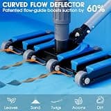 Generic Commercial-Grade 4.4-Pound Weighted Pool Vacuum Head with Swivel