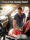 GIANT PANDA Air Cool Mesh Tailored Front Seat Covers with Orthopedic Sponge