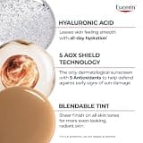 Eucerin Sun Tinted Age Defense Face Sunscreen Lotion SPF 50 with Hyaluronic Acid