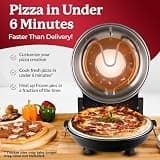 Piezano 12-Inch Electric Clamshell Pizza Oven