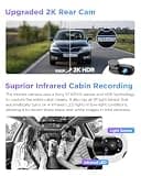 VIOFO A229 Pro 3-Channel 4K HDR Dash Cam with Sony STARVIS 2 Sensor System
