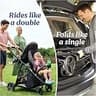 Graco Ready2Grow 2.0 Versatile Double Stroller with Bench Seat and Stand
