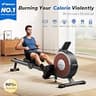 MERACH Q1S Manual 16-Level Magnetic Dual Slide Rail Home Rowing Machine