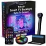 Aura Labs RGBIC Smart TV Backlight with CMOS Camera Color Match (70-85")