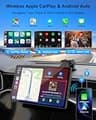 Surcsa 9-Inch Durable Wireless CarPlay Screen with Extreme Heat Resistance and GPS