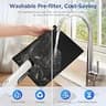 MOOKA KJ190 H13 True HEPA Air Purifier with Washable Pre-Filter and PM2.5 Display