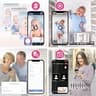 VTech Smart HQ Max Twin 7-Inch IPS HD WiFi Split Screen Baby Monitor with App